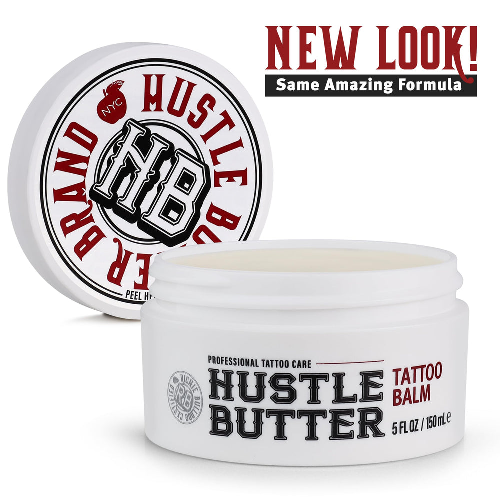 Hustle Butter Deluxe jar packed in shipping box ready to send to customers