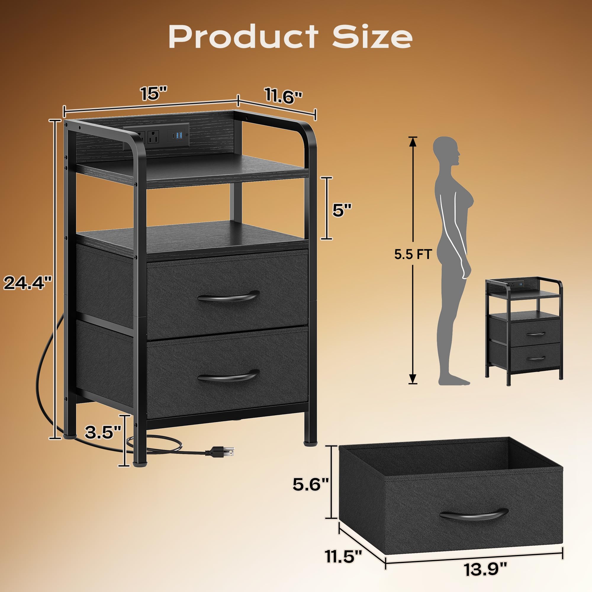 Huuger labeled assembly parts laid out for quick 20–45 minute setup benefit