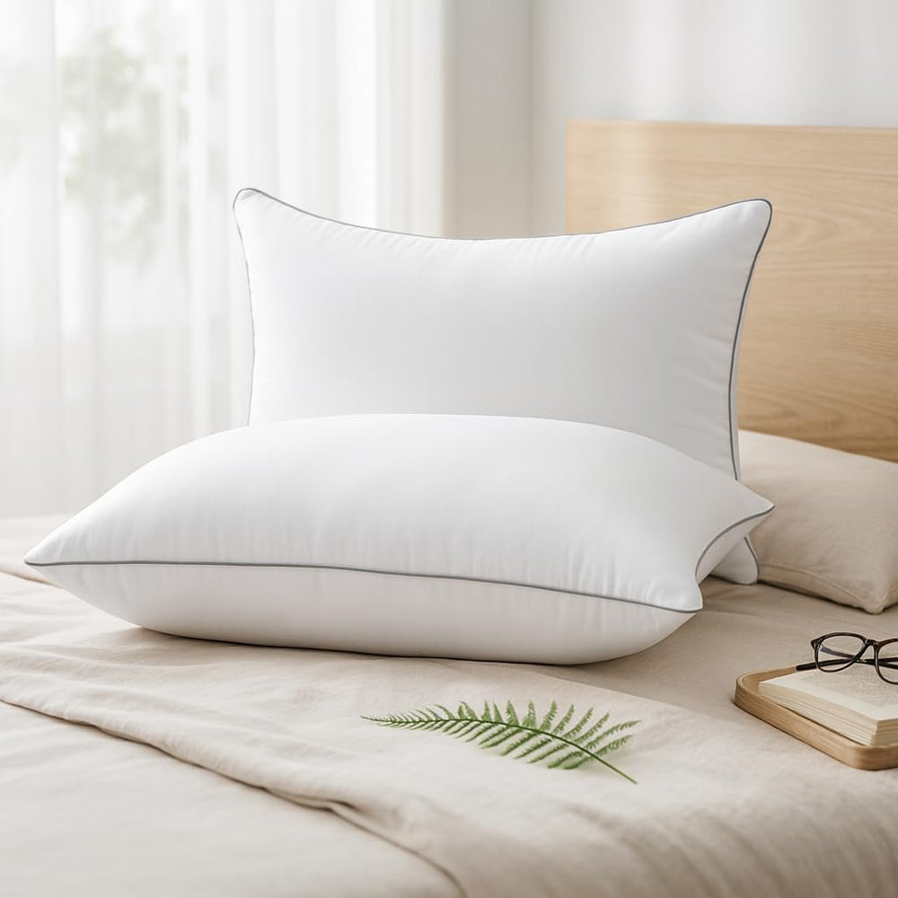 HUXMEYSON microfiber cover close-up demonstrating breathable, soft feel