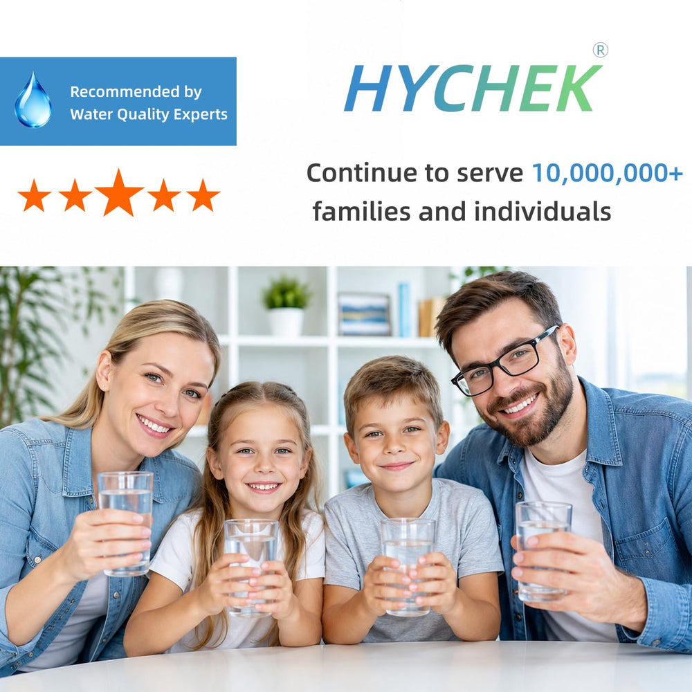 HYCHEK test strip results matched to chart offering quick interpretation