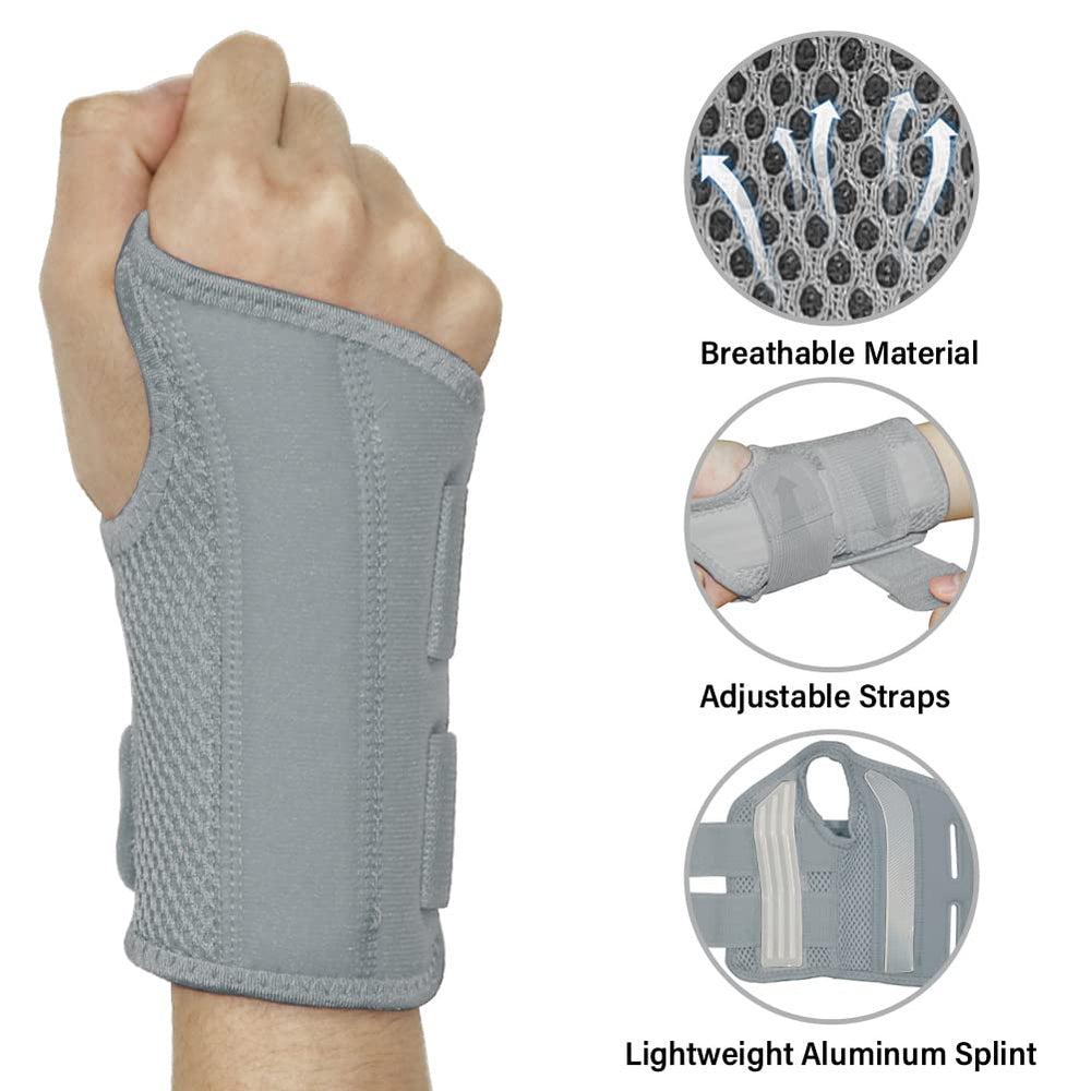 HYCOPROT close-up of metal support plate providing strong wrist alignment