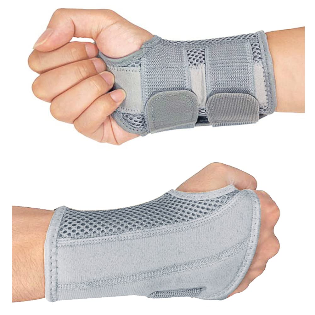 HYCOPROT front view of wrist brace showing secure fit and stabilization benefit