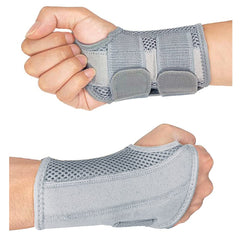 HYCOPROT front view of wrist brace showing secure fit and stabilization benefit