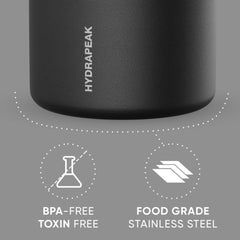 Hydrapeak stainless interior detail resisting stains and preserving flavor benefit