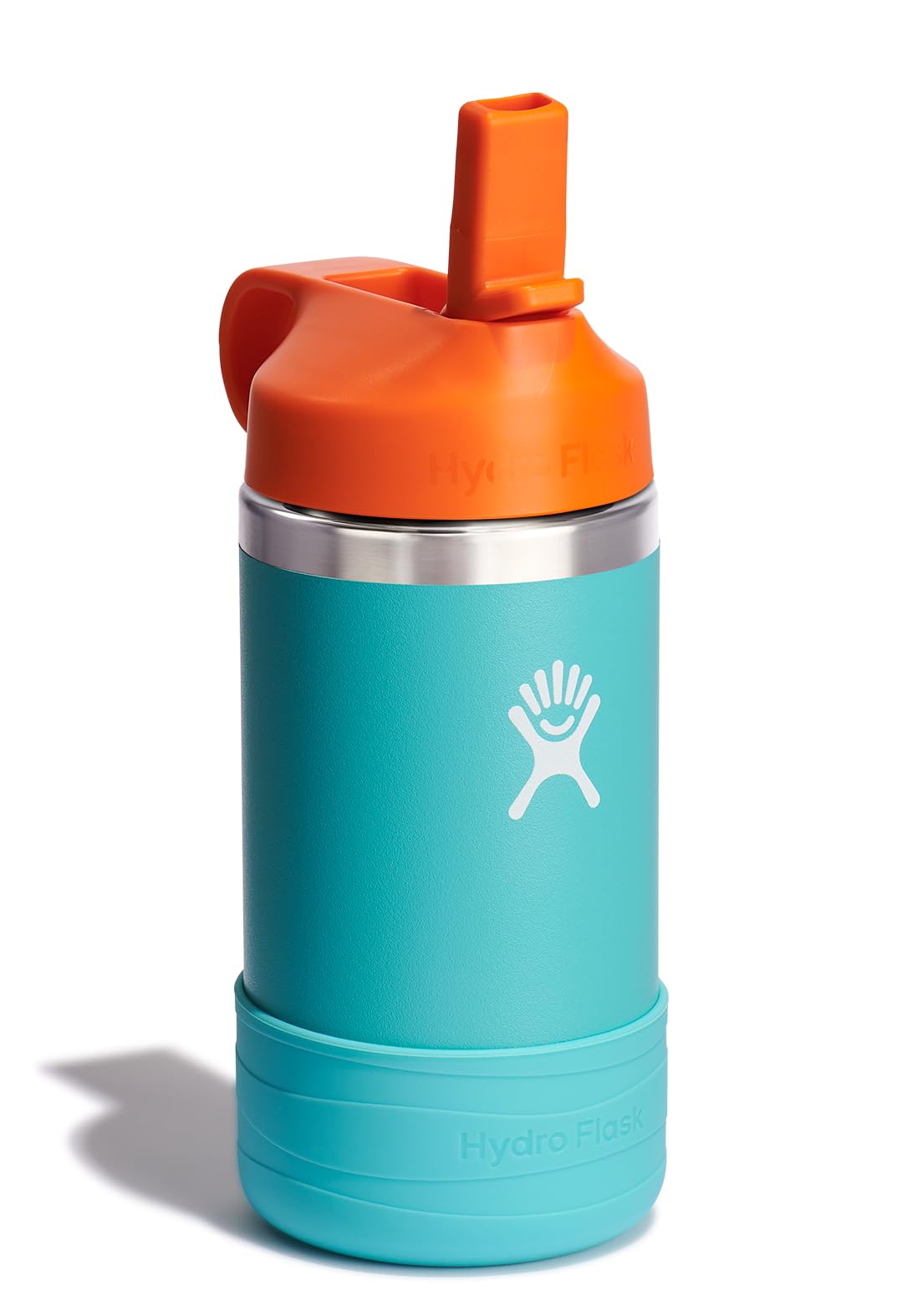Hydro Flask straw cap detail illustrating easy sip and spill prevention