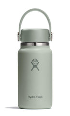 Hydro Flask Micro front view in agave green showing compact portability and durable finish