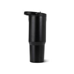 HydroJug front view black showing sleek insulated body and large capacity benefit