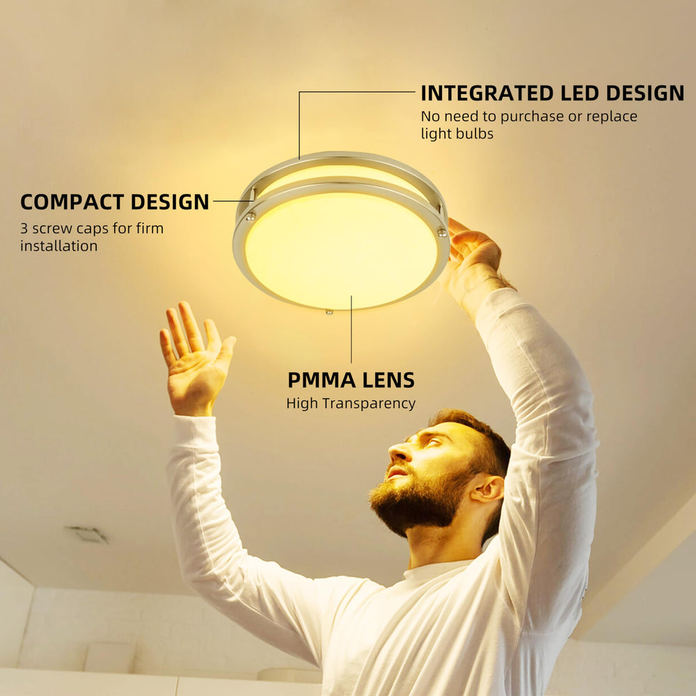 hykolity installed in a kitchen ceiling delivering bright task-friendly illumination
