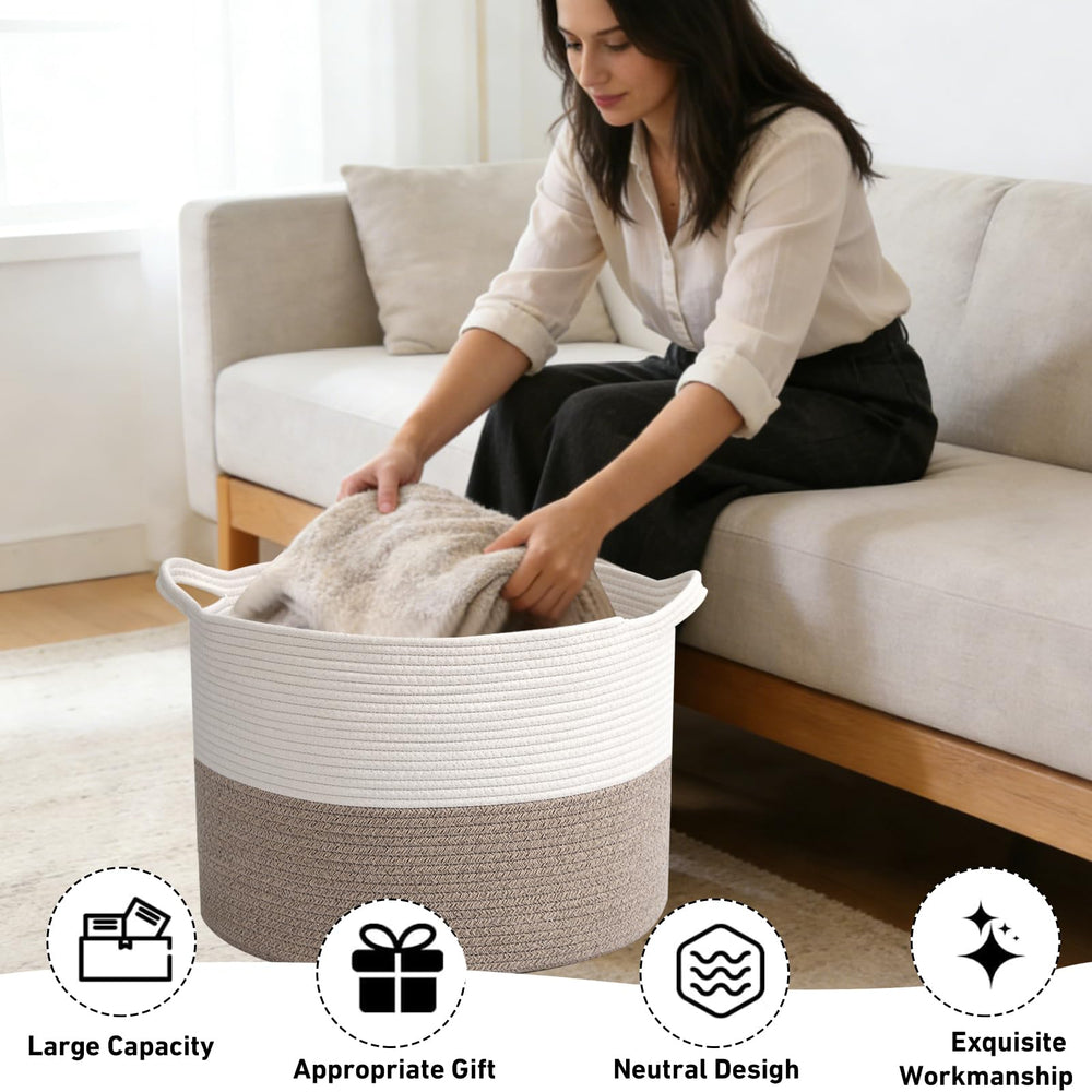 HZFTJOY in bedroom as decor and storage to keep clutter out of sight