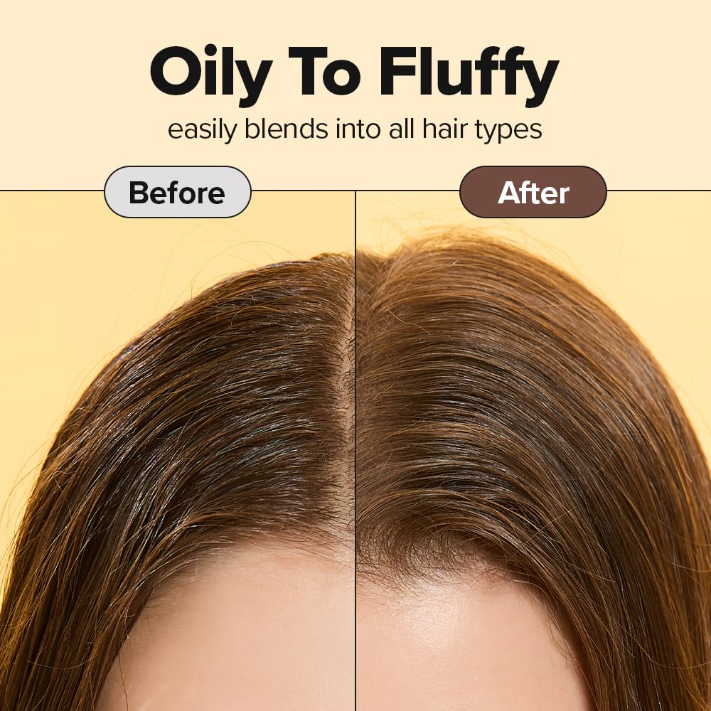 I DEW CARE powder texture close-up demonstrating ultra-fine absorbency