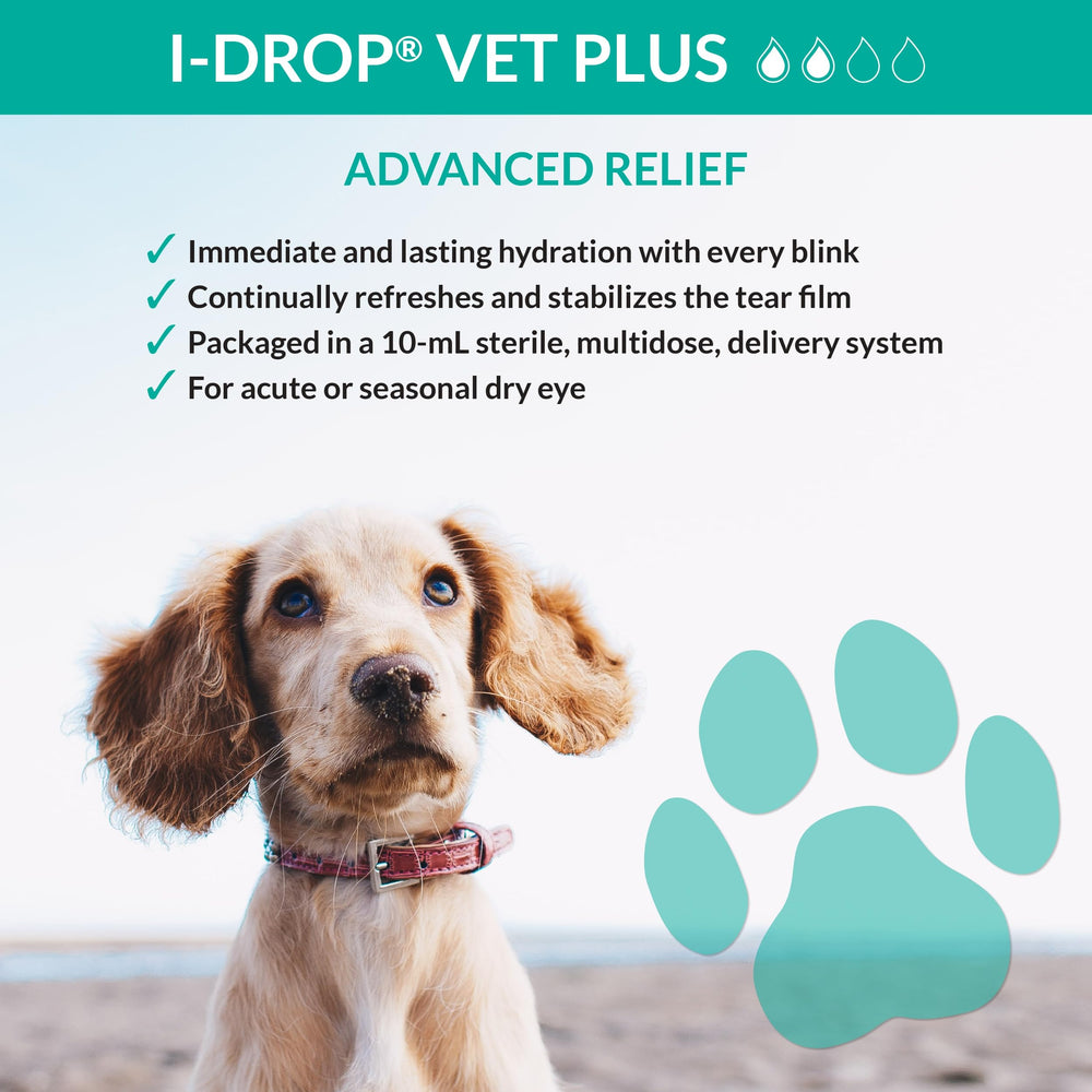 I-DROP Vet Plus dropper tip detail illustrating precise dosing for safer application