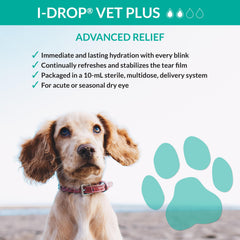 I-DROP Vet Plus dropper tip detail illustrating precise dosing for safer application