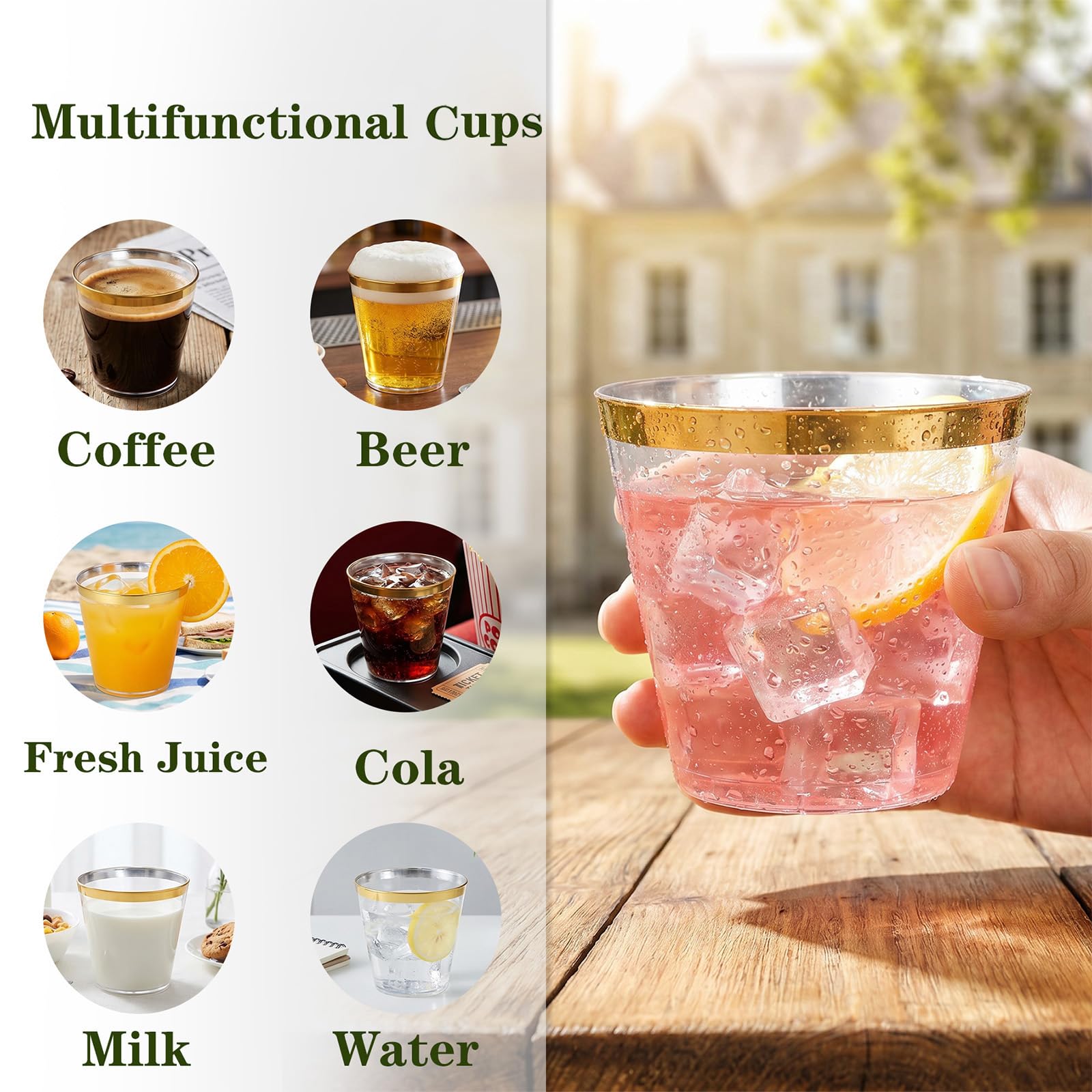 I00000 open pack displaying 200 cups showing bulk supply benefit
