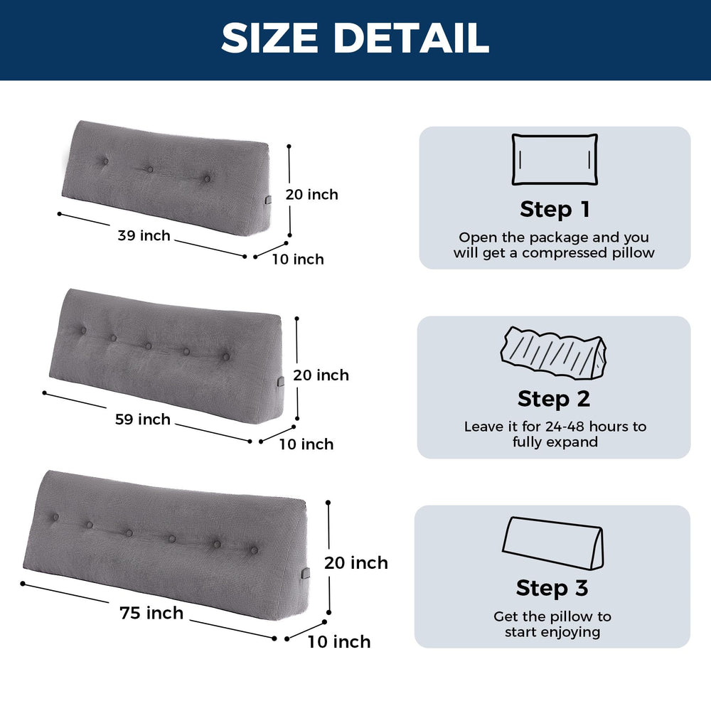 IASEAHK close-up of foam texture demonstrating firm, shape-retaining comfort