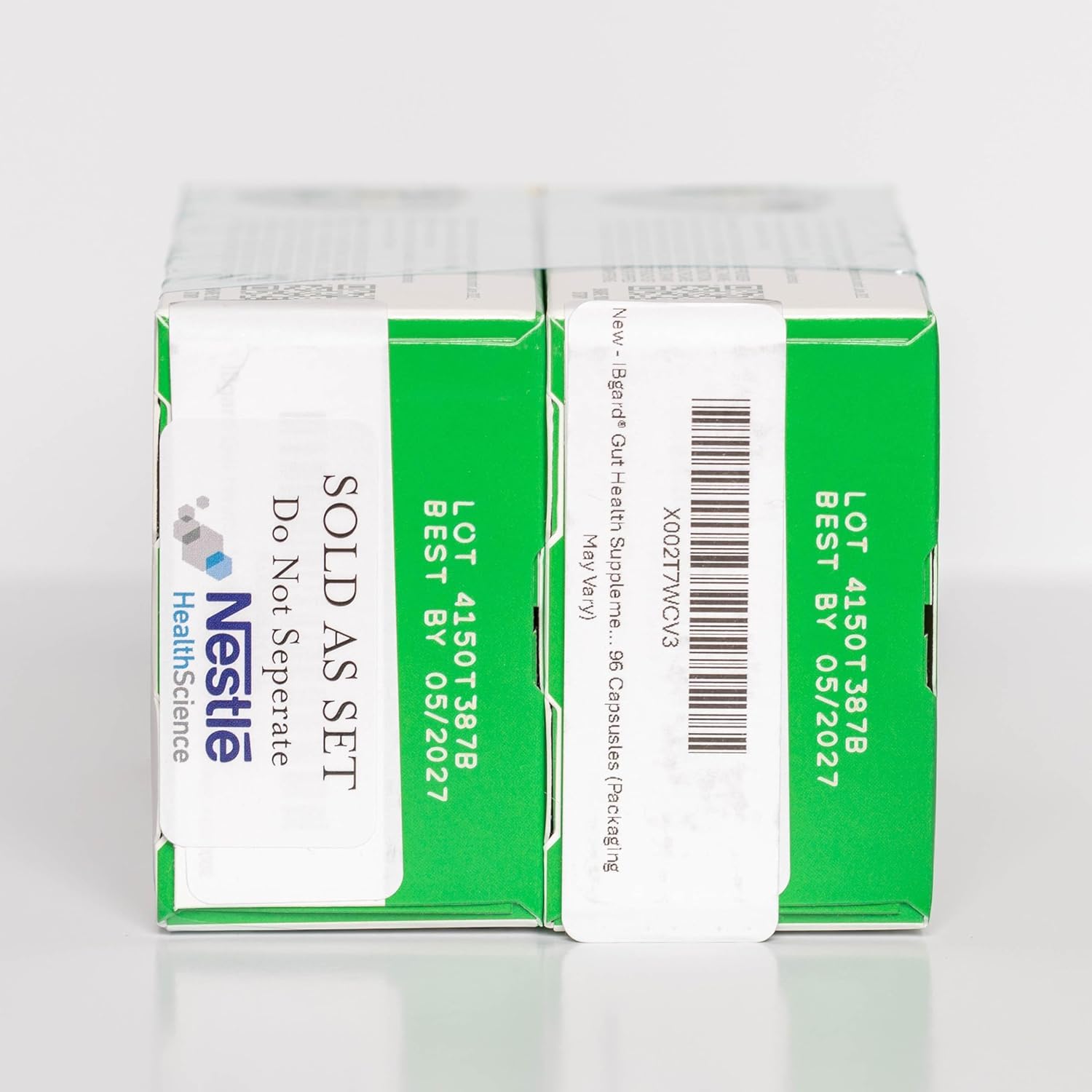 IBgard loose capsules highlighting peppermint oil content and gut support