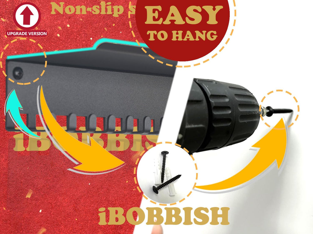 iBobbish hook detail holding a medal lanyard to reduce tangling and wear