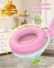 iClever BTH27 soft leather ear cushion close-up for comfortable wear