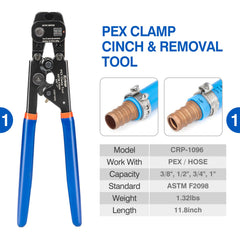 iCRIMP CRP-1096 close-up showing durable jaw for consistent crimps