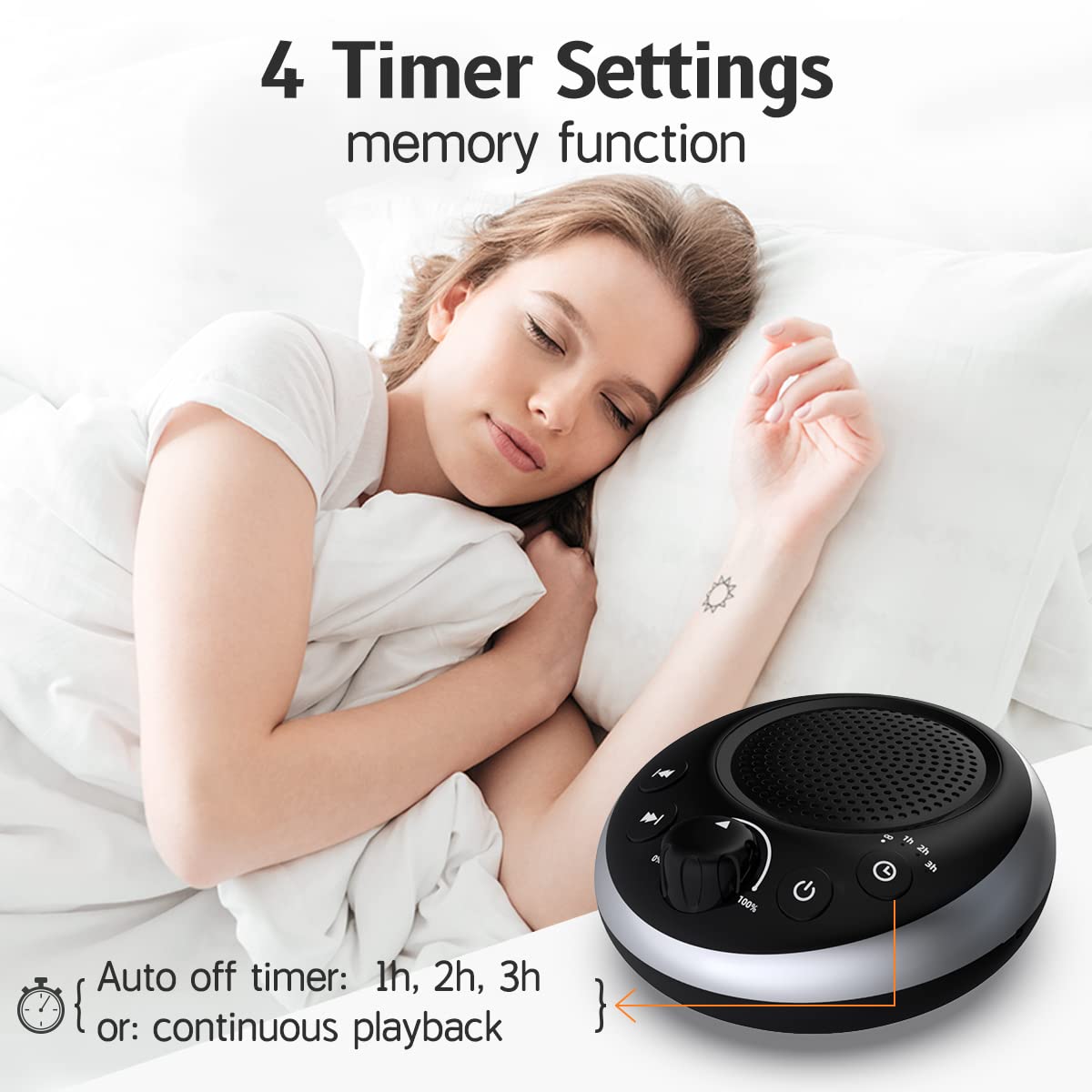 iDealSleep placed in a nursery to help baby sleep with calming nature sounds