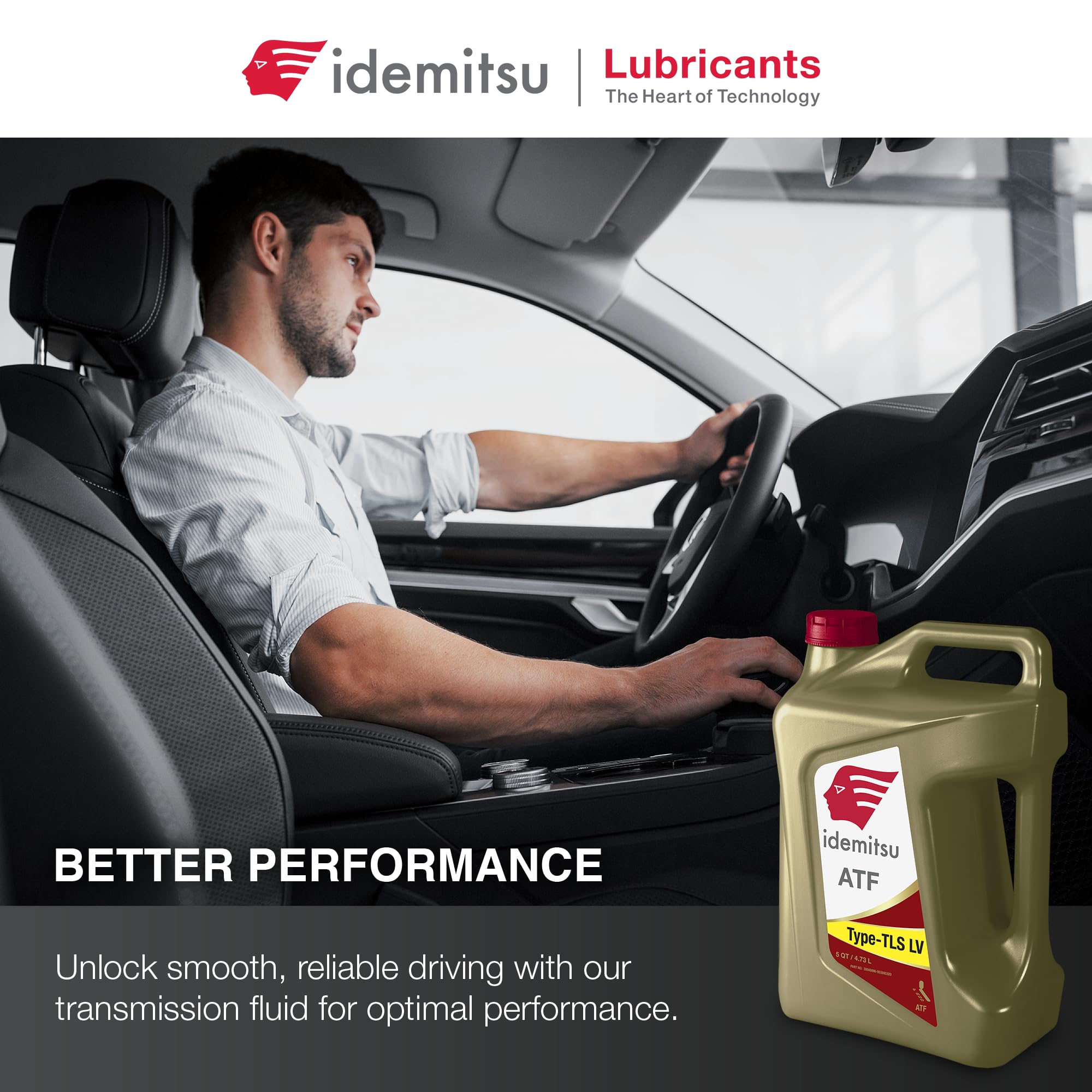 Idemitsu ATF packaging details focusing on cap, seal, and handling features