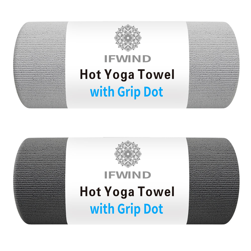 IFWIND front view folded towel showing clean rectangular cover and quick deployment benefit