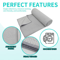 IFWIND microfiber top texture detail showing absorbent surface for sweat management