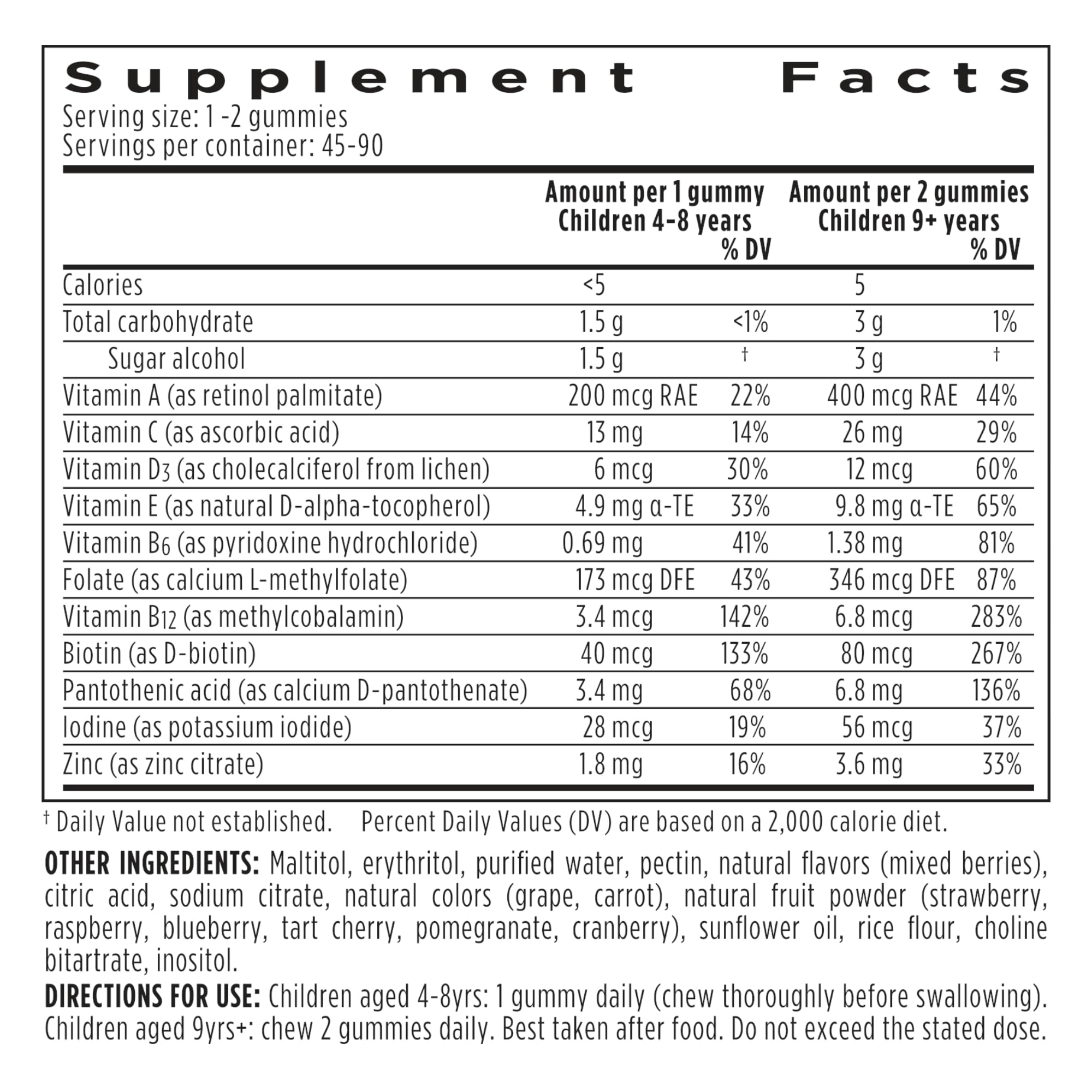 Igennus Healthcare Nutrition berry powder ingredient beside a gummy highlighting natural flavor