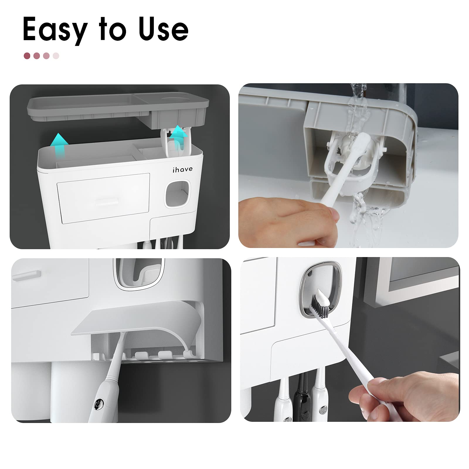iHave beside a toothbrush for scale showing compact footprint and capacity