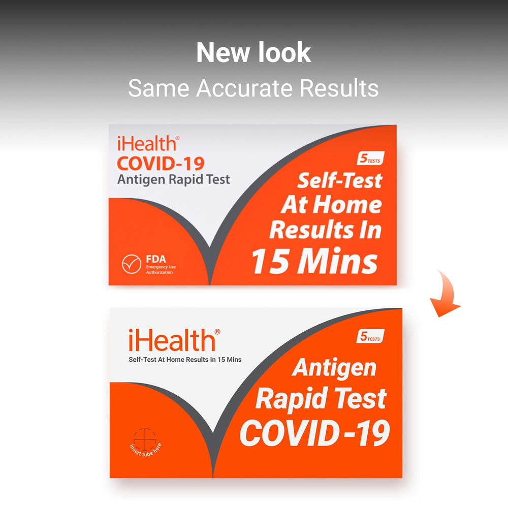 iHealth kit pictured with smartphone app illustrating optional tracking