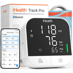iHealth Track Pro front display showing clear readings and easy interpretation