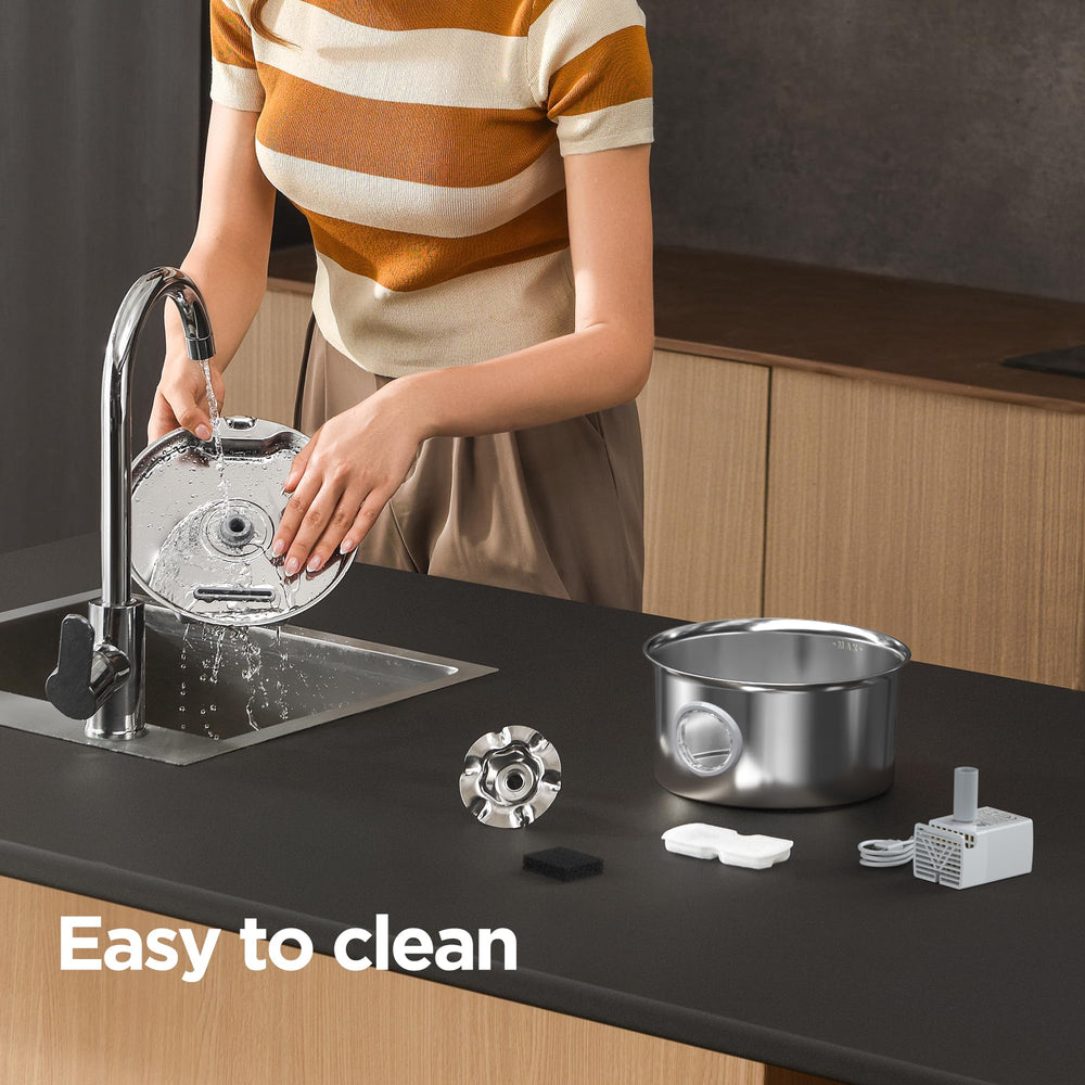 IHOUONE removable parts in dishwasher demonstrating simple cleaning benefit