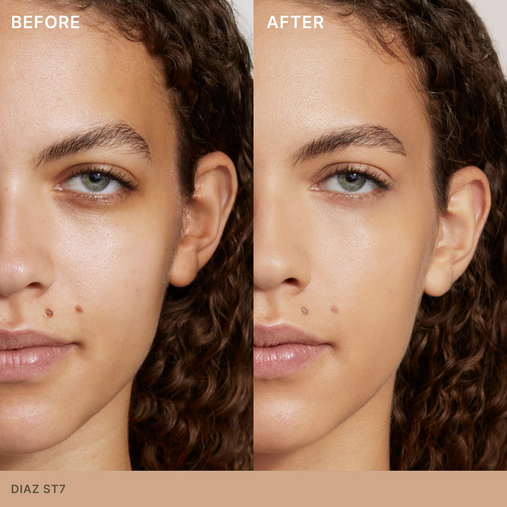 ILIA texture swirl showing lightweight hydrating finish