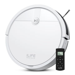 ILIFE V2 front view white showing clean design and compact footprint benefit
