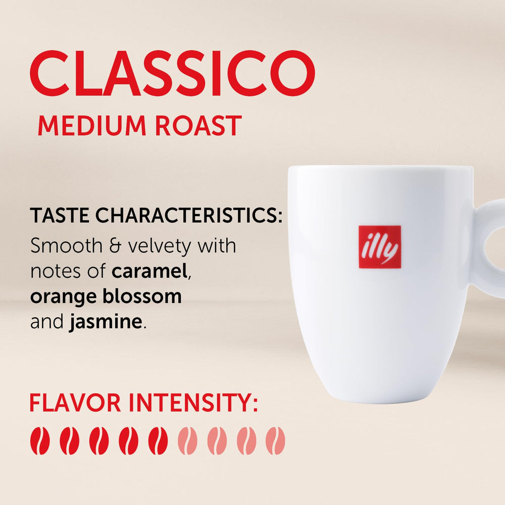 illy K-Cup pod close-up displaying seal and portioned design for freshness