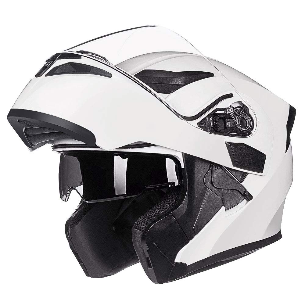 ILM helmet flip-up action demonstrating modular convenience and quick access
