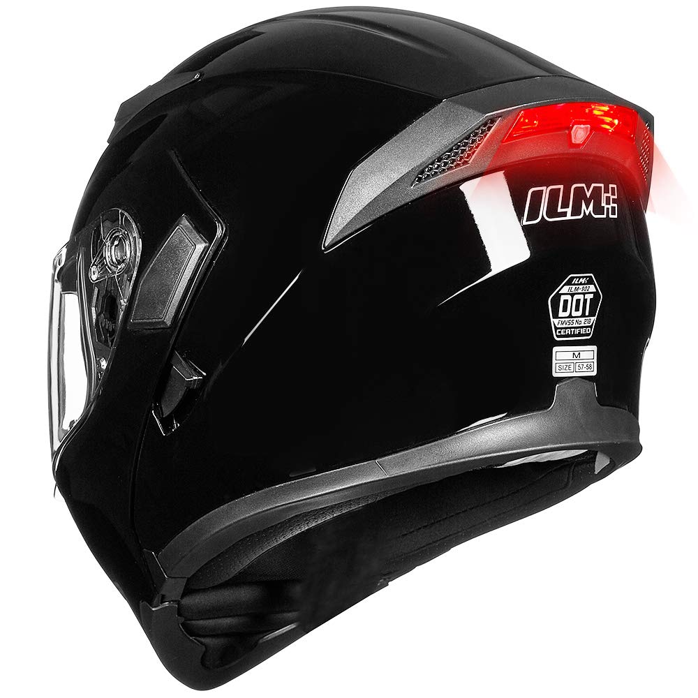ILM 902L front view showing full-face protection and DOT certification benefit