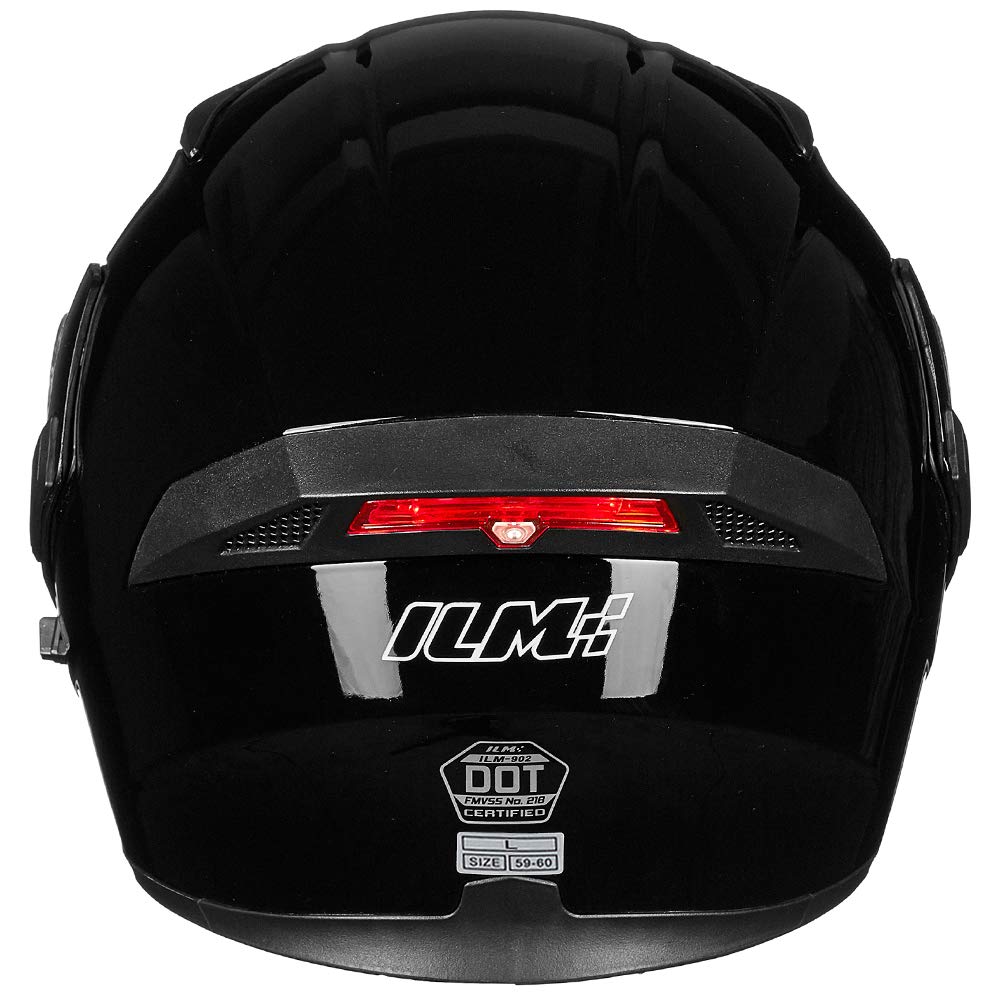 ILM 902L on motorcycle showing scale and aerodynamic design benefit
