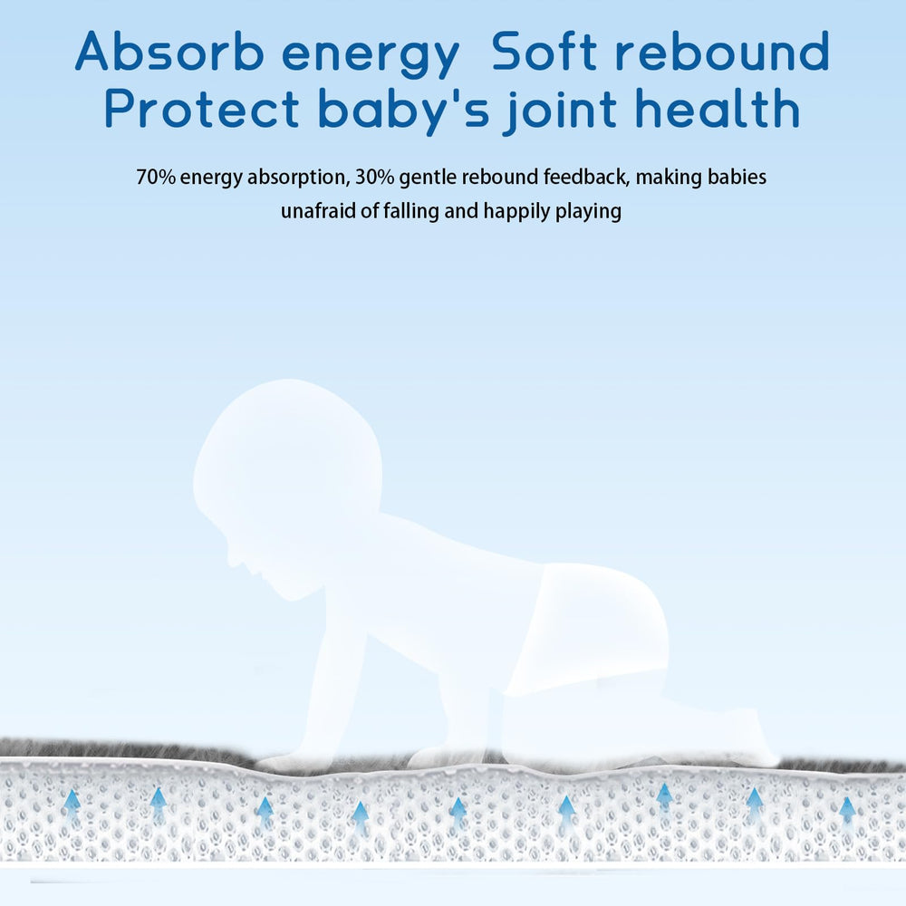 ILPEOD in use with baby crawling demonstrating comfort and stability