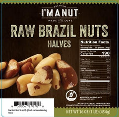 I'm A Nut broken Brazil nut piece detail showing usable pieces for recipes