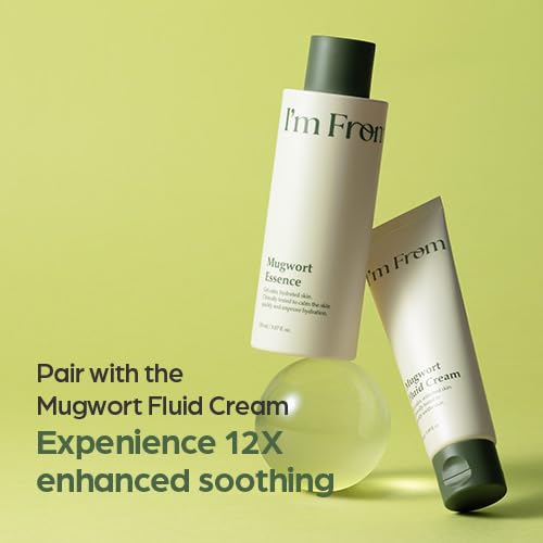 I’m From drop of essence on skin illustrating lightweight hydration benefit