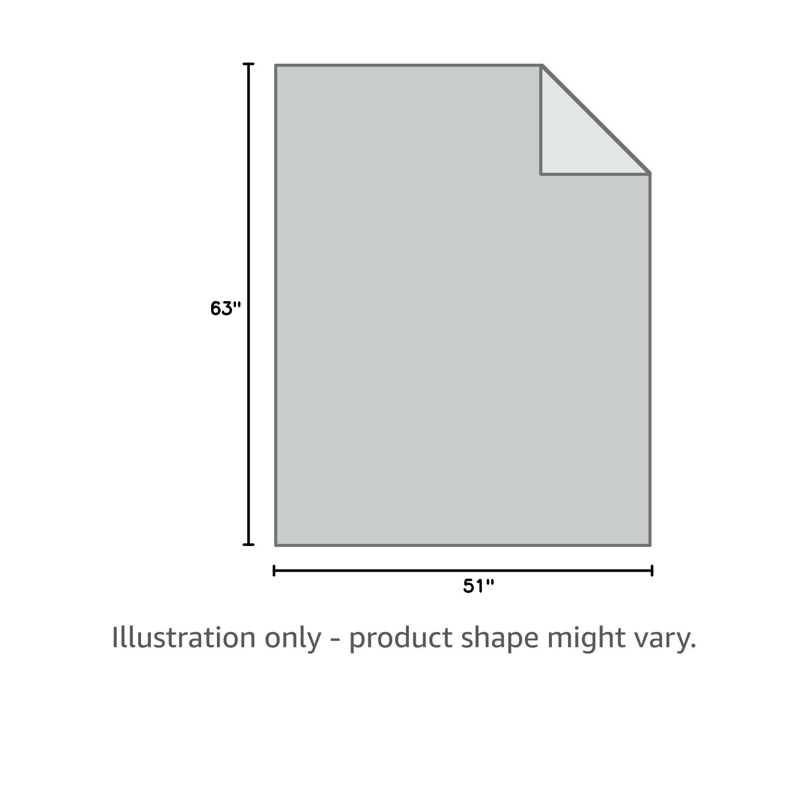 BENWVE throw blanket size illustration with width and length arrows.