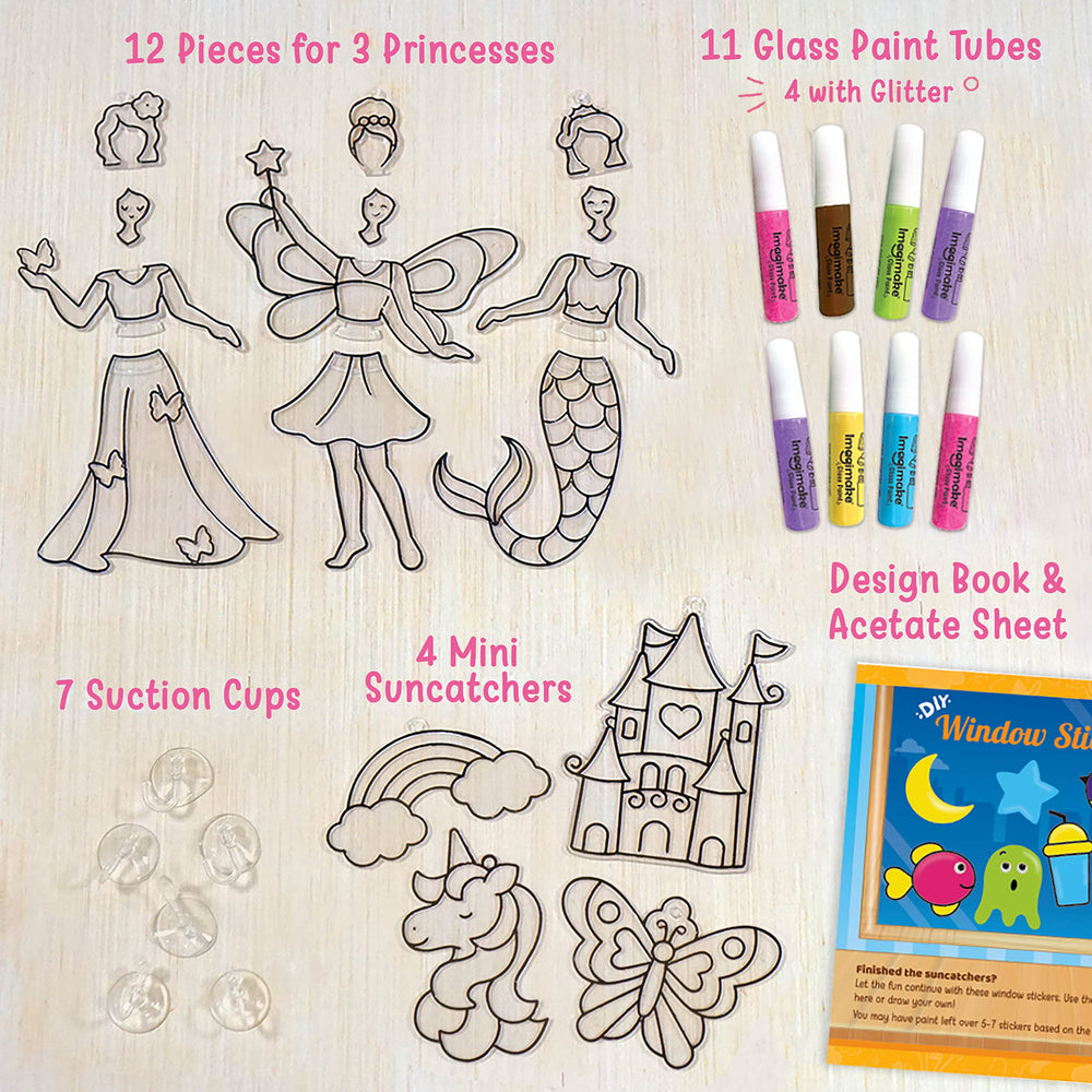 Imagimake arranged 16 princess frames laid out to show shape variety and display options
