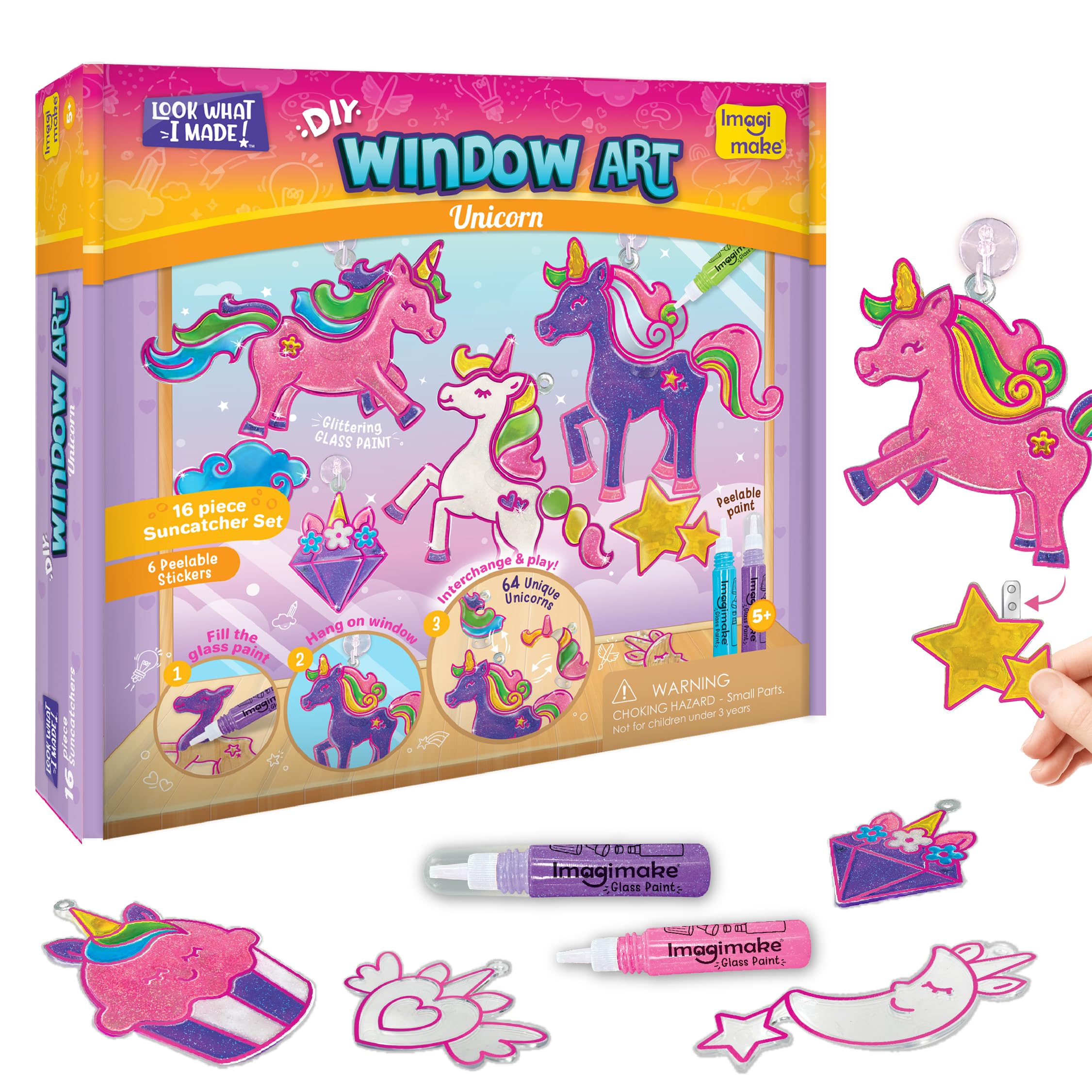 Imagimake front packaging showing kit contents and benefits