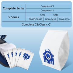 Improvedhand three motor protection filters arranged, protecting vacuum motor