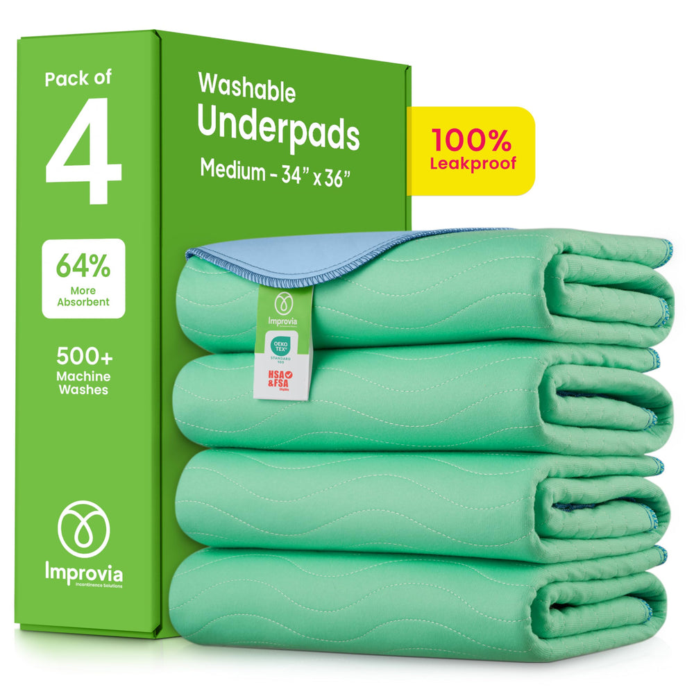 IMPROVIA front packaging showing pack of four and size benefits