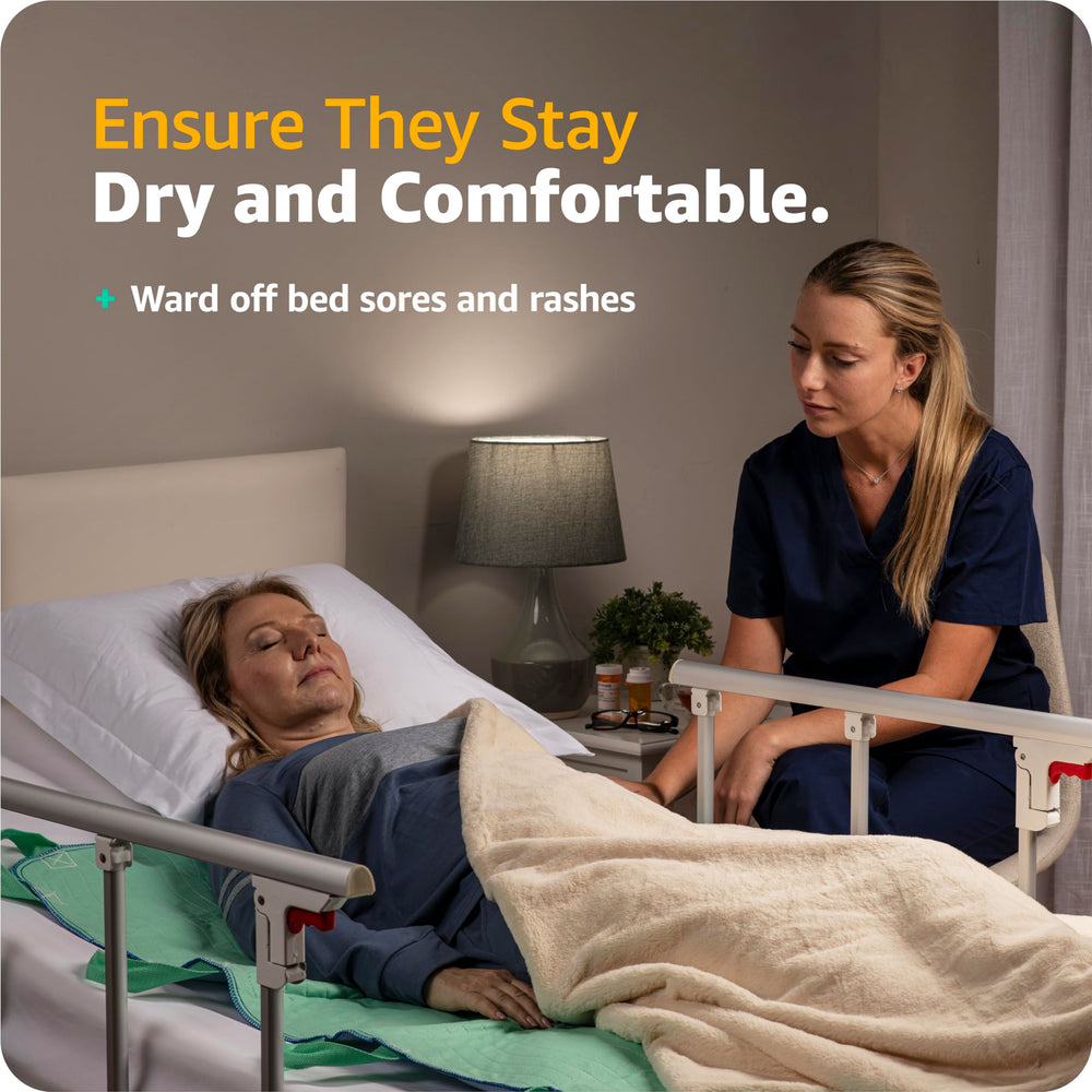 IMPROVIA in a bedroom setting on bed, blends functionality with home comfort