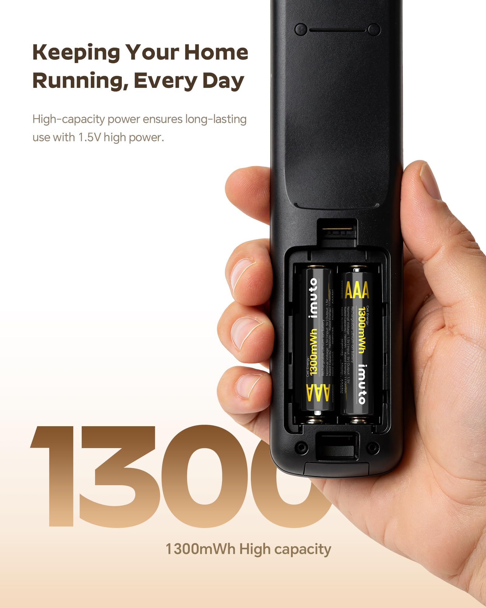 imuto open charging case with eight batteries showing independent charging slots