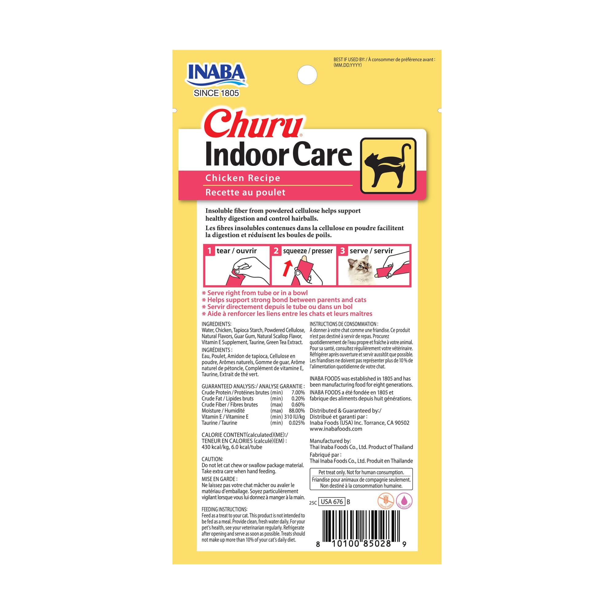 Open box of 24 INABA Churu tubes laid out to show variety and bulk supply