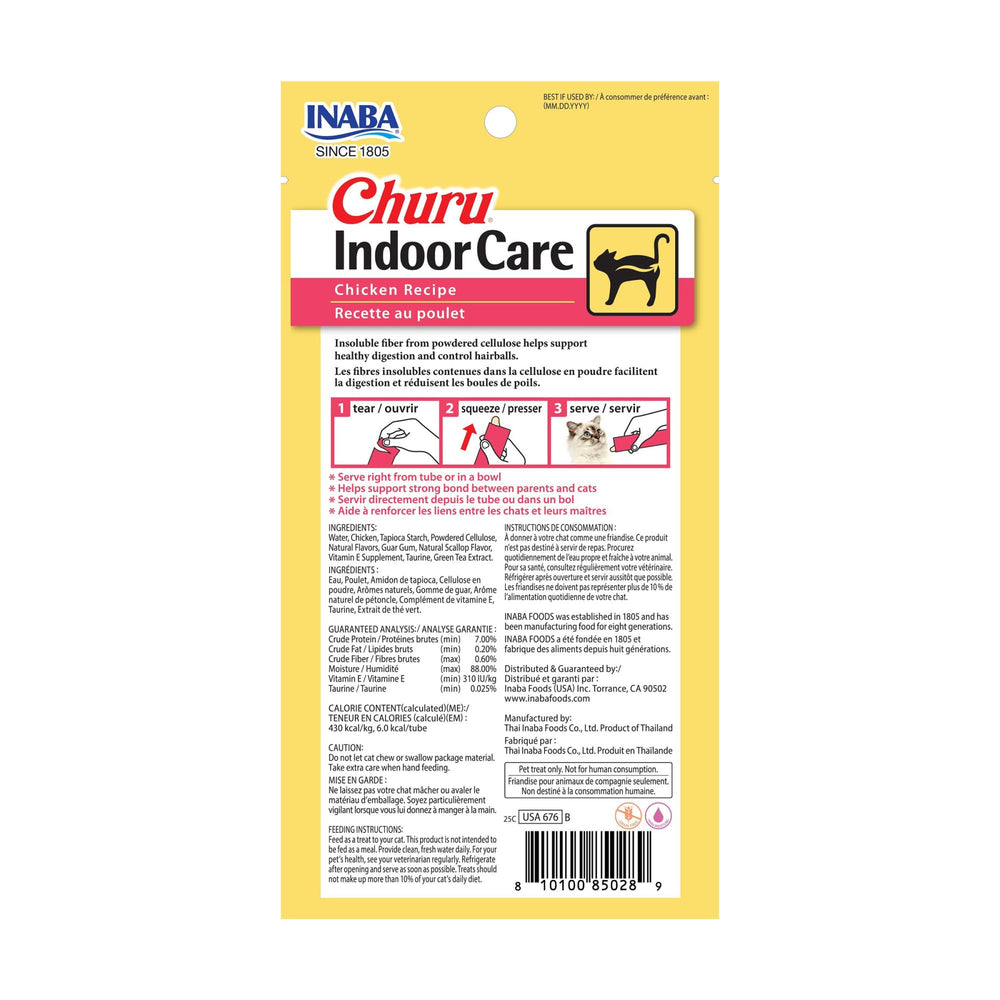 Open box of 24 INABA Churu tubes laid out to show variety and bulk supply