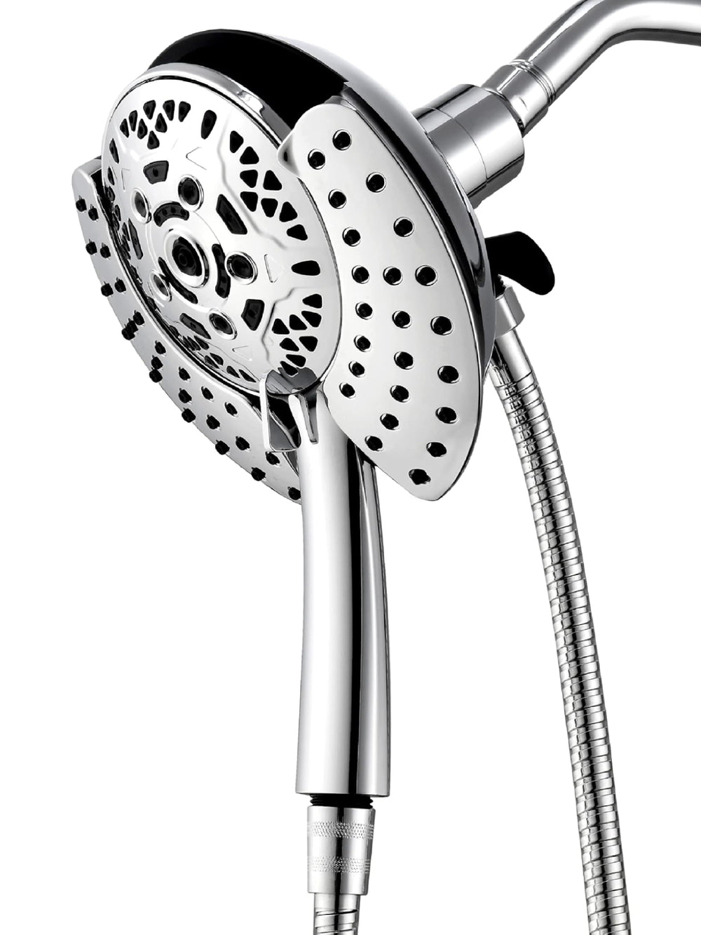 INAVAMZ closeup of diverter knob showing easy flow control benefit